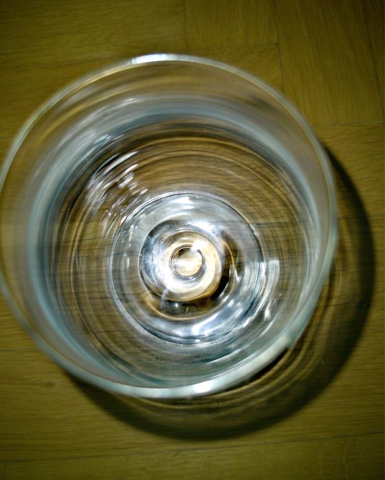 Винтидж немска стъклена чаша Coca-Cola „Trink Coca-