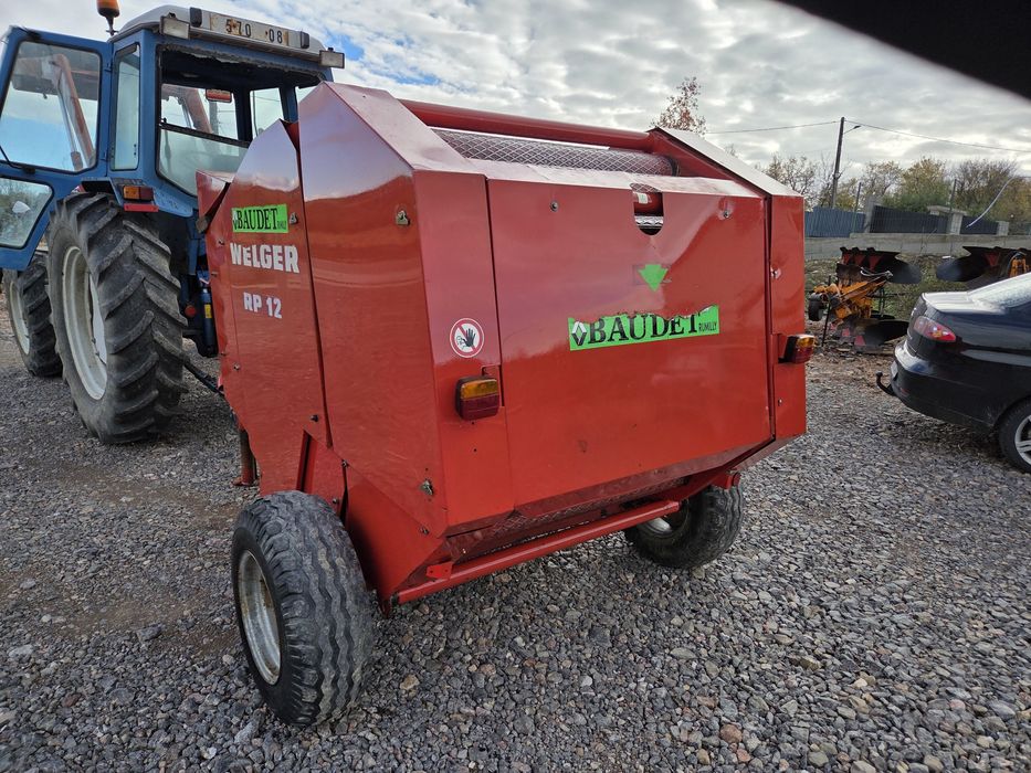 Presa Welger RP 12   120/120cm   Plasa-Ața