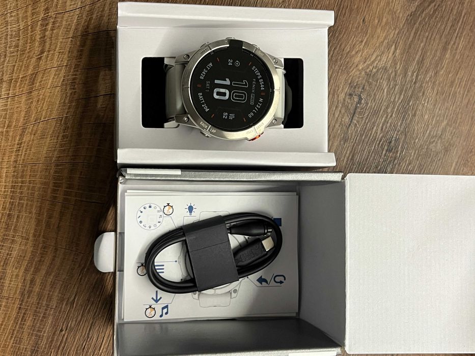 Garmin fēnix 7X Pro Sapphire Solar Titanium – НОВ