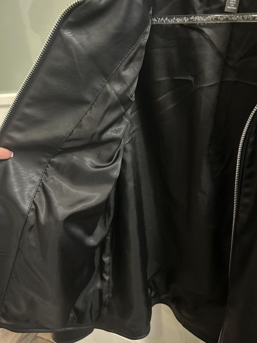 Мъжко кожено яке H&M