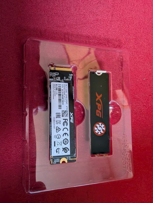 4TB Adata XPG SX8100 | NVMe SSD диск | DRAM кеш