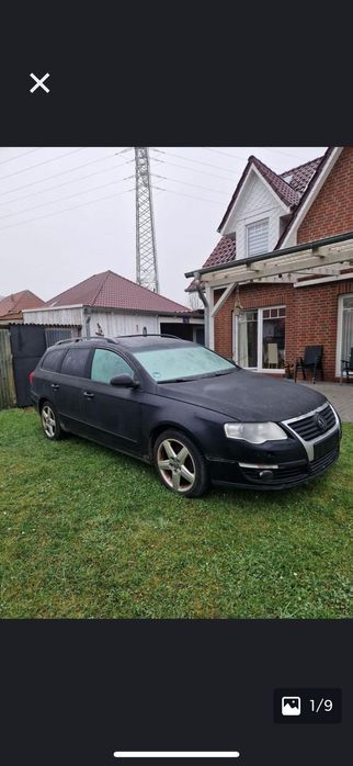 Capota vw Passat B6 neagra LC9X Bleumarin moka brown