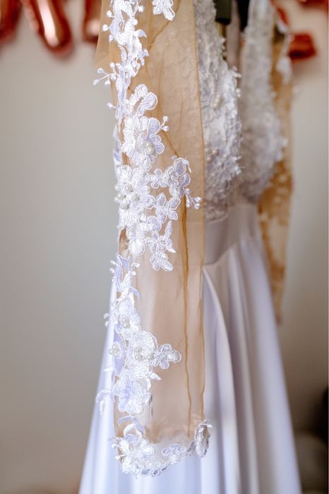 Rochie de mireasa tafta