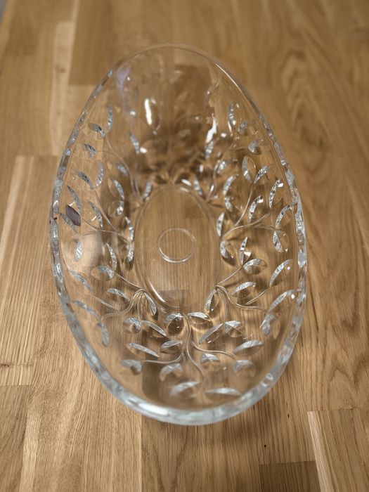 Кристална купа за плодове в оригинален кашон