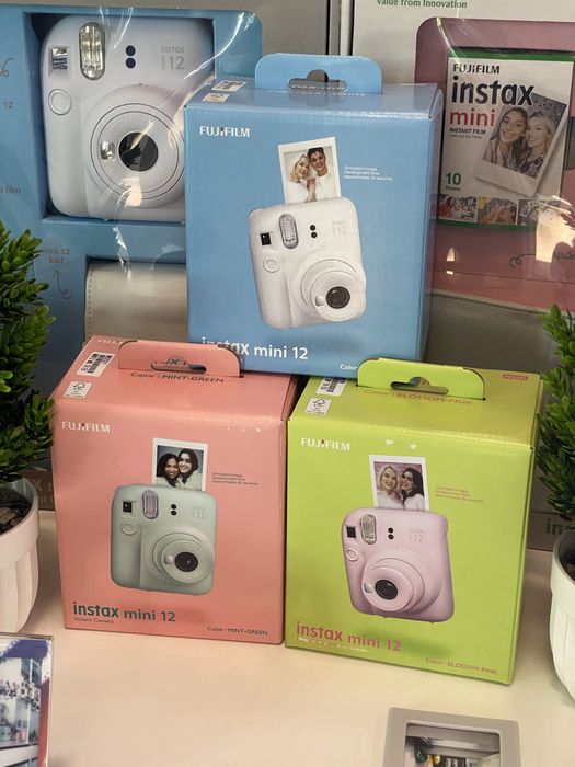 instax Mini 12 — Официальный дистрибьютер Fujifilm в Узбекистане!
