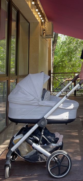 Коляска Cybex Balios S Lux SLV Stone Grey