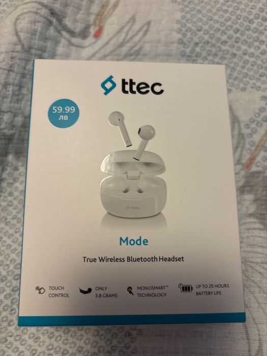 Безжични слушалки ttec НОВИ