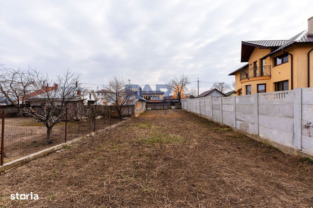 Grădină 300 mp - în oraș