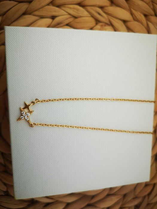 Дамско колие със звезди НОВО