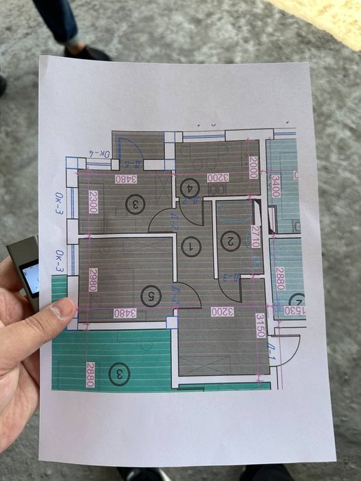 Срочно продаётся новостройка от АРТ ХАУС на чирчике 2/2/9