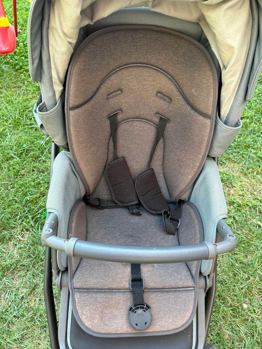 Бебешка количка 2 в 1 Roan BASS NEXT Ocean Mood