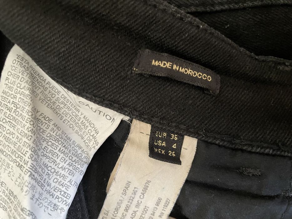 Черни дънки Massimo Dutti 36 размер