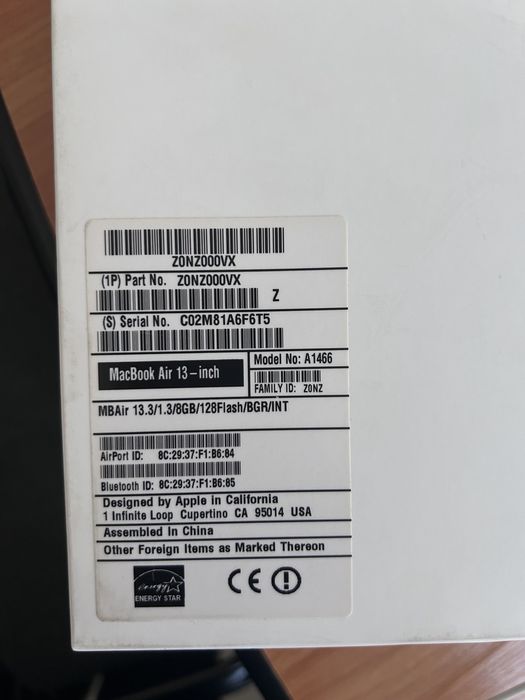 Apple MacBook Air 13.3