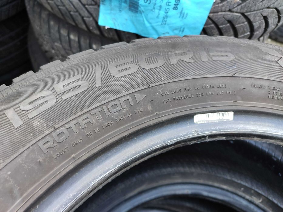 4бр Зимни гуми 195 60 15 - Nokian