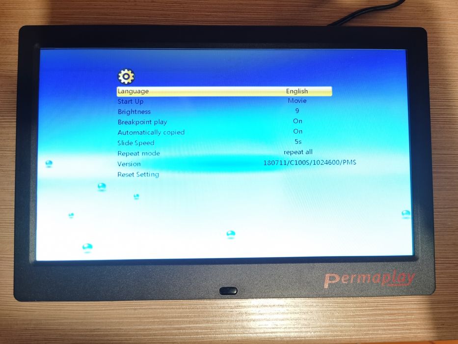Monitor Permaplay 10"