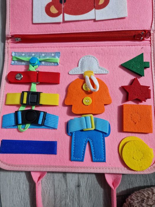 Jucarie senzoriala, material textil