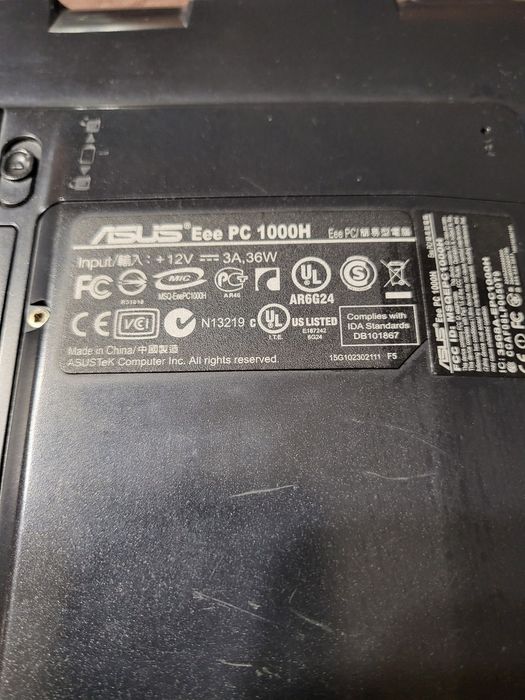 ASUS EeePC 1000H 10,1'