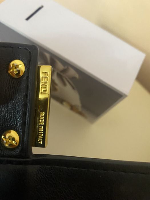 Сумка кожа Fendi