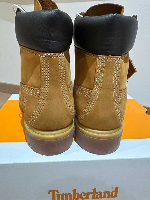 Timberland Yellow Boots, Size 40, New, Only Tried On Once