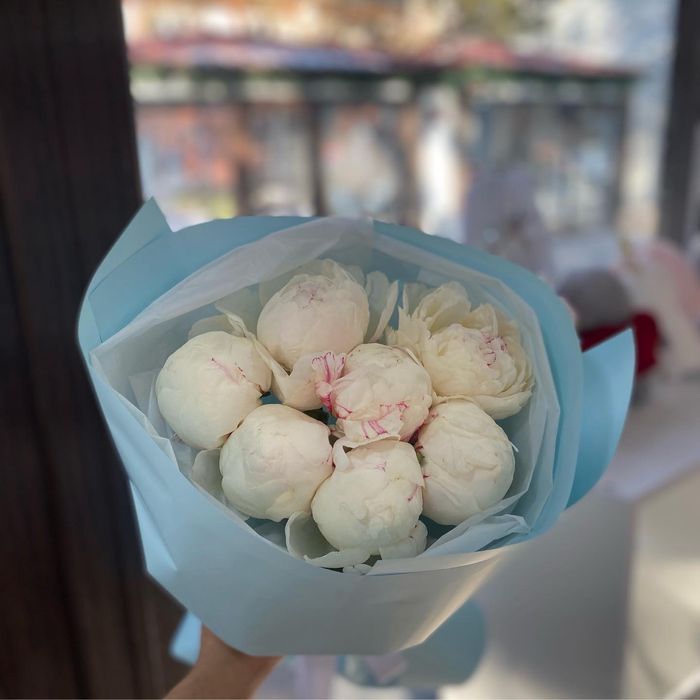 Пионы букеты цветы Астана гулдер