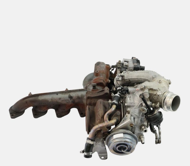 Set Ansamblu Bi Turbo Turbine Bmw Seria 5 6 7 X5 X6 3.0 Diesel N57