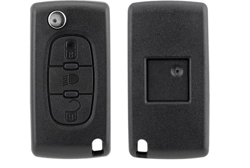 Кутийка за ключ с 3 бутона CITROEN & PEUGEOT, VA2, CE0523