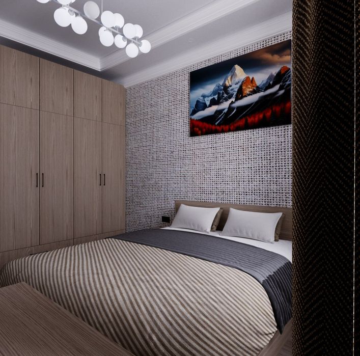 Дизайн интерьера квартиры | Планировка + 3D визуализация