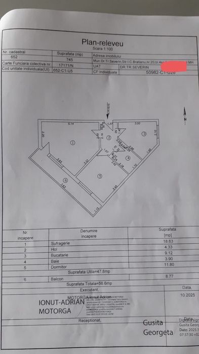 Dr. Tr. Severin - Apartament 2 camere - DE VANZARE