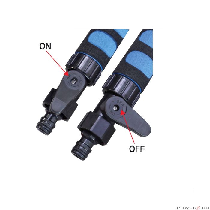 Perie telescopica pentru curatat, spalat auto, maner 95 - 156 cm,