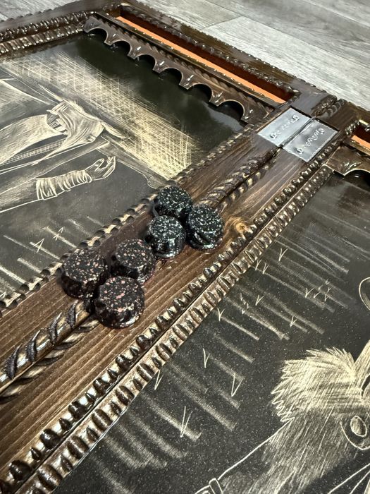 Нарды ручной работы