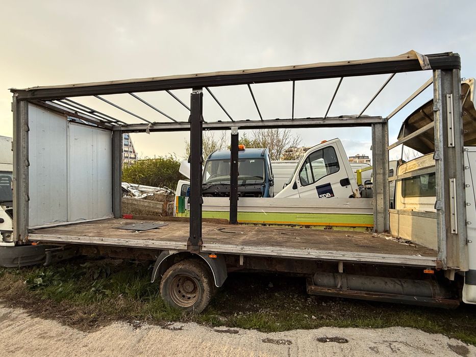 Продава се каросерия от ивеко дейли 6.10х2.25 тристранна щора