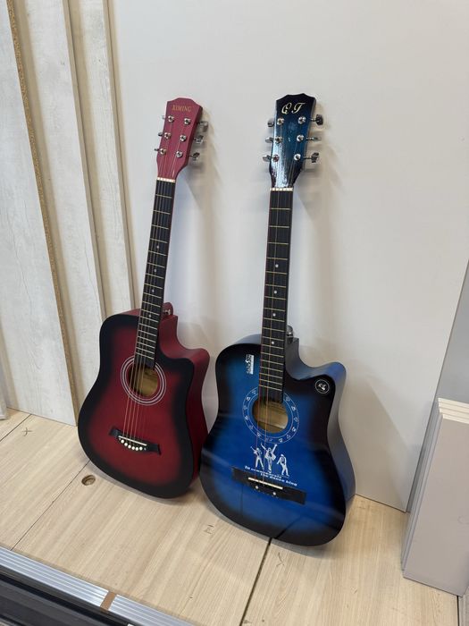 Гитара новая акустическая размер 38»