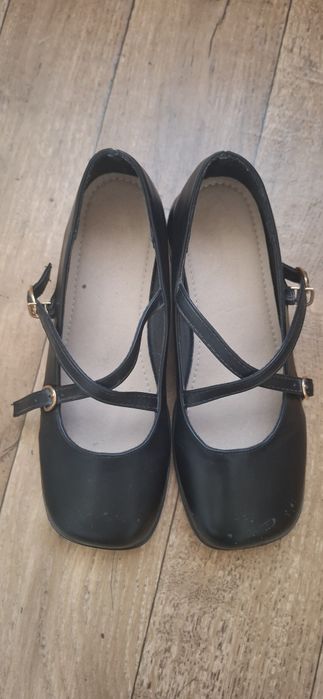Чёрные лодочки  37 р.Корея