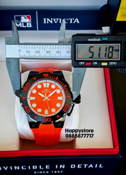 INVICTA Bumble Orange 51 mm