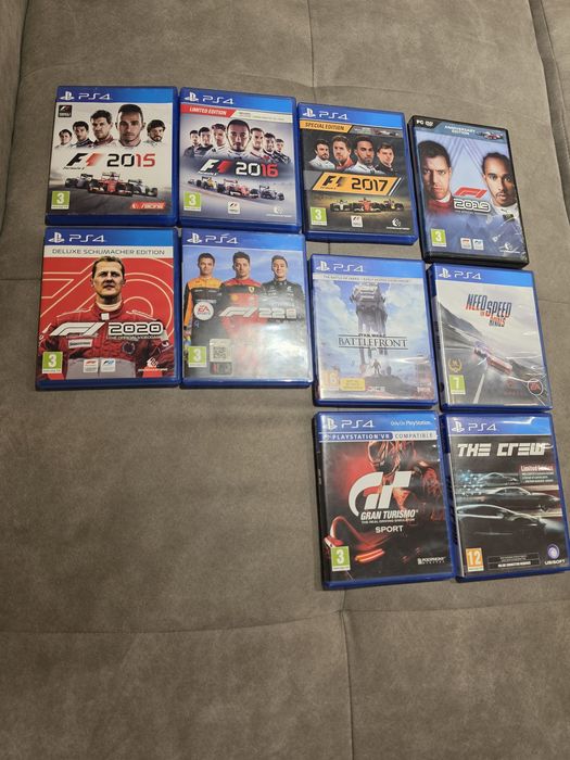 Игри за PlayStation 4, FORMULA 1...