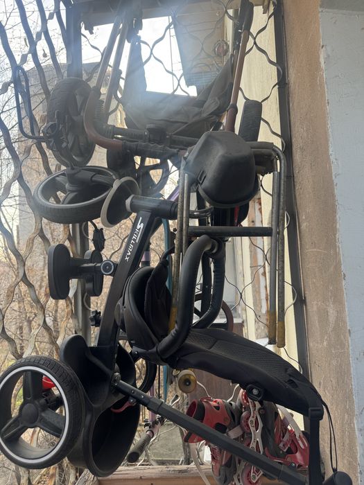2 Коляски и трехколесный велосипед