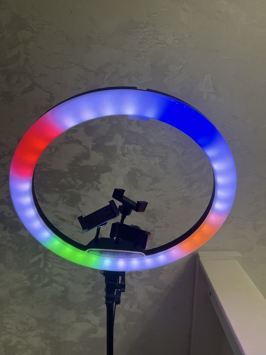 Кольцевая лампа RGB