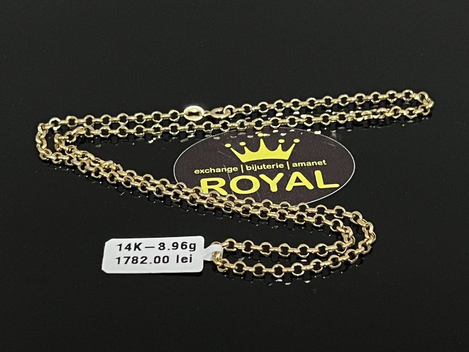 Bijuteria Royal CB : Lant aur 14K 585  3,96 gr