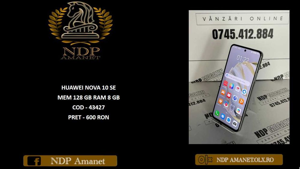 NDP Amanet NON-STOP Bld.Iuliu Maniu 69 HUAWEI NOVA 10 SE (43427)