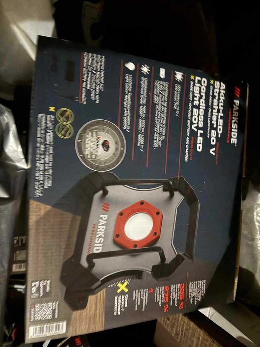 LED лампа Parkside Performance с батерия 20v