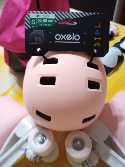 Кънки комплект с каска и протектори