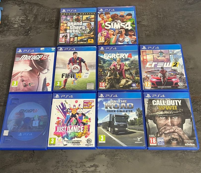 Jocuri playstation 4, la 350 de lei toate jocurile