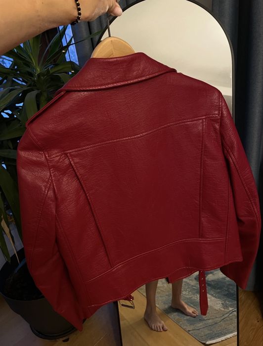 Geaca piele primavara ZARA