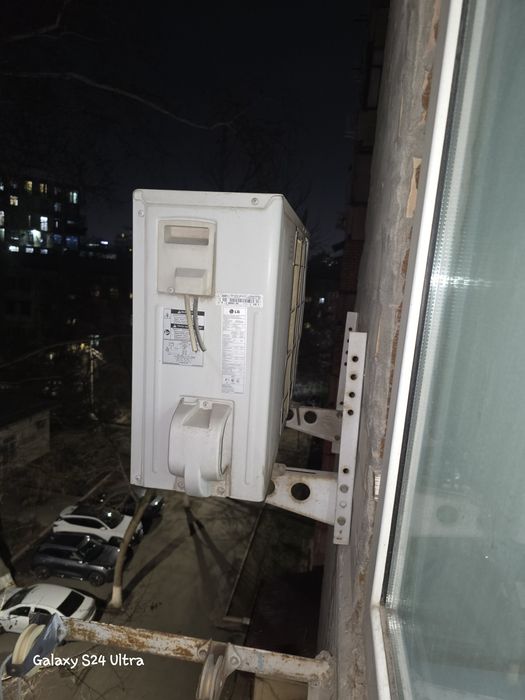 Кондиционер в рабочем состоянии