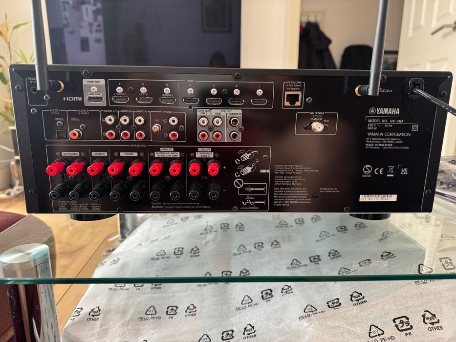 Yamaha RX-V6A 7.2-channel home theater receiver