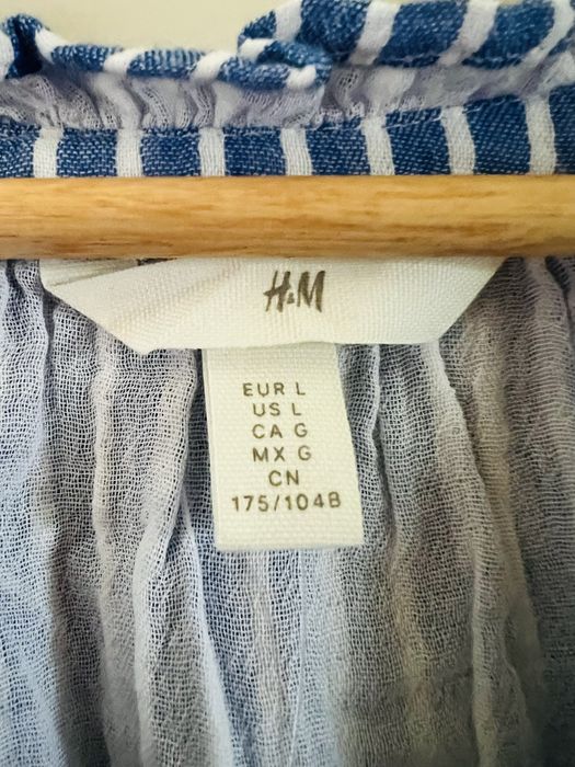 Риза с къс ръкав H&M