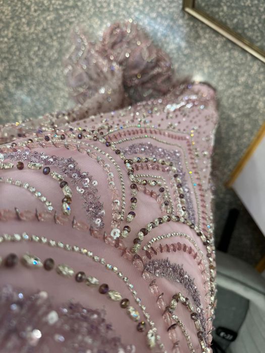 Rochie nașă broderie de lux model unicat