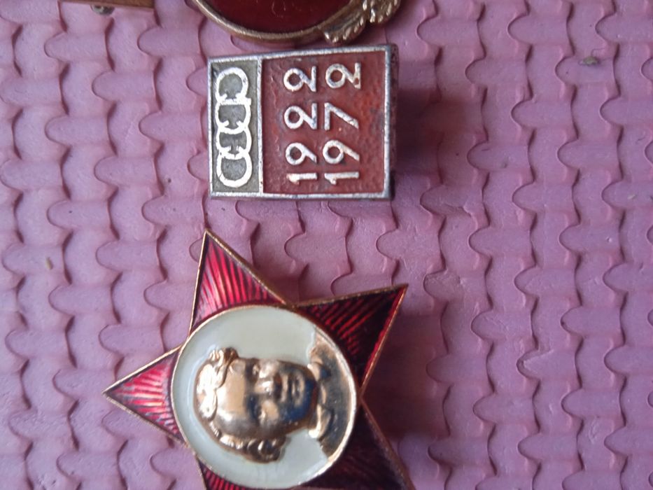 Значки СССР Москва Ленин Оригинални.