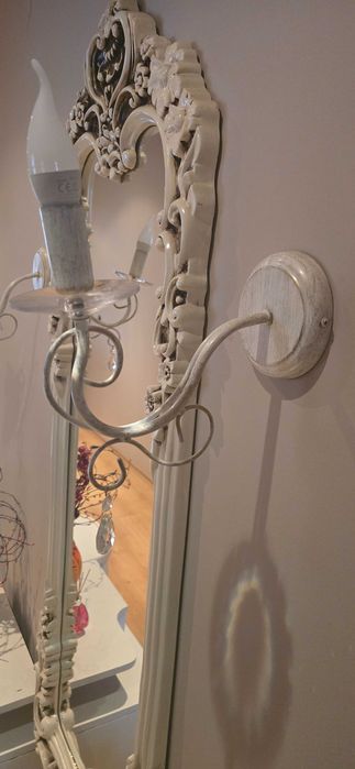 стенни лампи тип свещ 2бр.