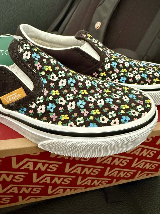 Слипоны Vans детские